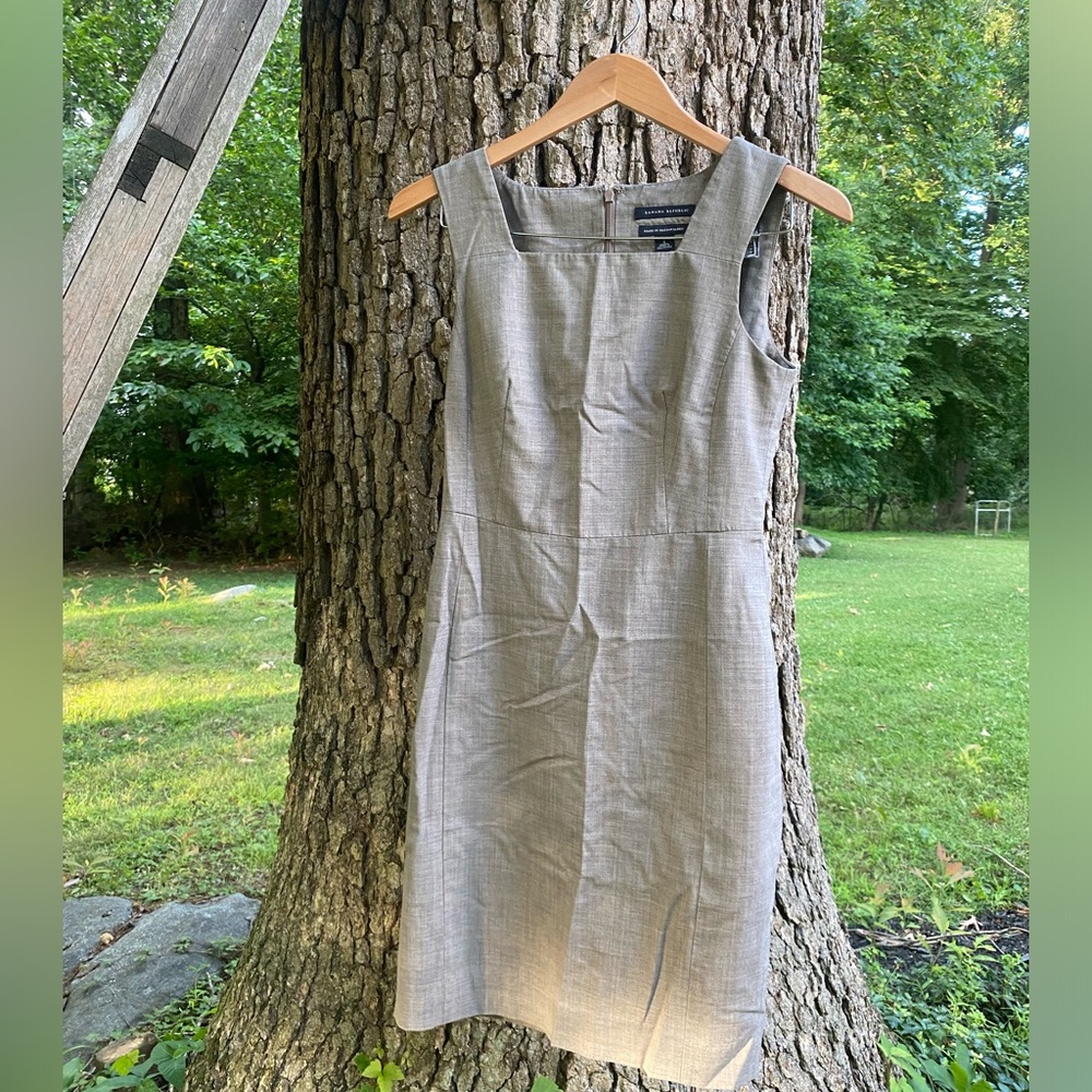 Banana Republic Grey business dress